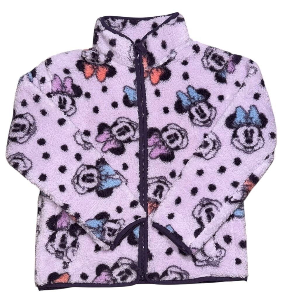 Fleece Jacket Girl's Jumping Beans Disney's Minnie Mouse High Pile SZ/10